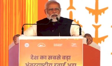 प्रधानमंत्री ने नोएडा अंतरराष्ट्रीय हवाई अड्डे का किया शिलान्यास