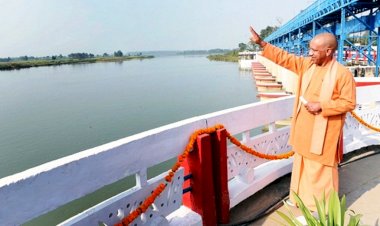 सरयू नहर परियोजना से नौ जिलों के किसानों के चेहरे पर आएगी चमक - योगी आदित्यनाथ