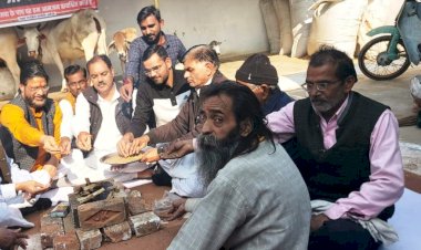 भाजपा सरकार की बुद्धि शुद्धि के लिए कांग्रेस ने यज्ञ किया