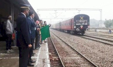 इलेक्ट्रिक ट्रेन संचालन की तैयारियों का सीसीआरए टीम ने अवलोकन किया