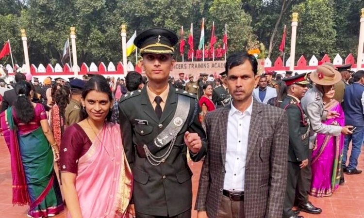 आर्मी लेफ्टिनेंट बने प्रणव सिंह ने बांदा को किया गौरवान्वित