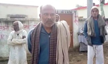 रिसौरा गांव में गौशाला न होने के कारण ग्रामीणों ने किया चुनाव बहिष्कार का ऐलान