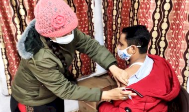 बाँदा : टीकाकरण का पूर्ण हुआ एक साल,जिले में 97 फीसद को लगी पहली डोज