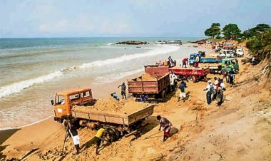 यूपी में ब्लैक लिस्टिड भोपाल की दो फर्मों को 28 करोड़ के घाटे में केन नदी की बालू खनन का डेका