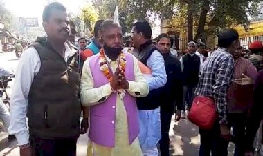 बबेरू सीट से भाजपा प्रत्याशी ने पर्चा भरा, कहा गोवंश बचाना पहली प्राथमिकता