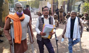 राष्ट्रीय विकलांग पार्टी भी चुनाव में कूदी, दिव्यांग ने किया नामांकन