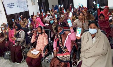 स्वास्थ्य विभाग से जुड़ी आशा संगिनियों को किया जा रहा है हाईटेक