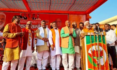 भाजपा ने किया भय भूख और भृष्टाचार पर प्रहार, यूपी को मिली  बाबा के बुल्डोजर से राहत - स्वतंत्रदेव सिंह