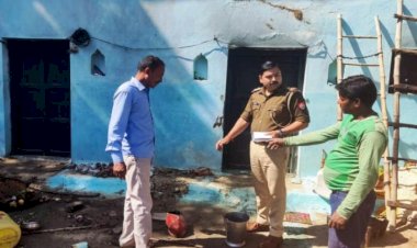 विवाह सम्बन्धी कार्यक्रम के दौरान गैस सिलेंडर फटने से हुआ गंभीर हादसा