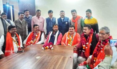 आधा दर्जन विपक्षीय दल के वरिष्ठ नेताओं ने बीजेपी की सदस्यता ग्रहण की