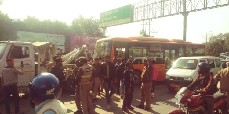 कानपुर में 12 दिन में इलेक्ट्रिक बस हादसे की दूसरी घटना..