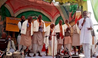 केन किनारे संकल्प यज्ञ में सामाजिक एकता, समरसता व भाईचारा का अनूठा संगम दिखा