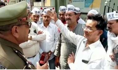 आम आदमी पार्टी बांदा में निकालने जा रही थी तिरंगा यात्रा, प्रशासन ने  इस वजह से नहीं दी अनुमति