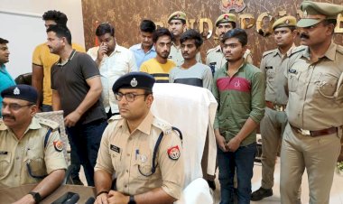 बाँदा : दूसरे शहरों में चोरी करके मोटरसाइकिलों को, बांदा के एक जंगल में छुपाते थे, पकड़ा गया गिरोह