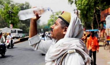 बुंदेलखंड के बांदा में पारा उछलकर 45 डिग्री सेल्सियस पर पहुंचा