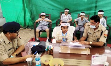 एक दिन की नन्ही एसएसपी काशवी सिंह ने सुनी जनसमस्याएं