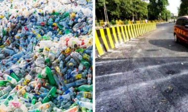 उप्र की सड़कों के निर्माण में अब होगा प्लास्टिक कचरे का प्रयोग