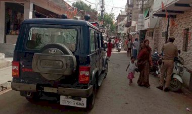 बाँदा सनसनीखेज वारदात : दिनदहाड़े पुलिस की मौजूदगी में एमआर ने खुद को गोली से उडाया