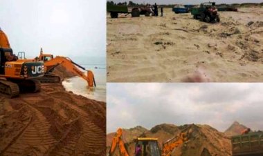 बांदा : अवैध खनन की सच्चाई आई सामने, खान अधिकारी हटाये गए, मुख्यालय से संबद्ध