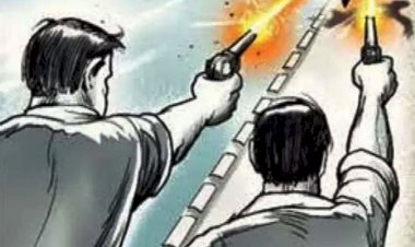 सनसनी : पैसों के लेनदेन में बीच चौराहे पर व्यापारी की गोली मारकर हत्या