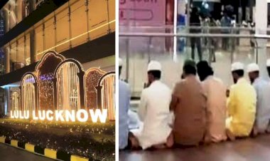 लुलु माल में बिना अनुमति के नमाज पढ़ने वाले चार मुस्लिम युवक गिरफ्तार