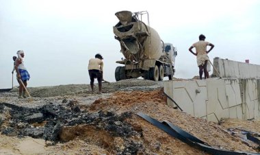 बांदा में भी बुन्देलखण्ड एक्सप्रेस-वे की दीवार ढही, मचा हड़कम्प