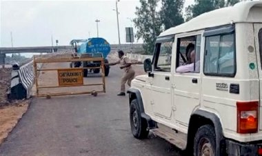 चित्रकूट में बुंदेलखंड एक्सप्रेसवे पर पुलिस ने लगायी बैरीकेडिंग, आवागमन घंटों रहा बंद !