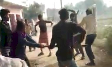 बाँदा : इस बात को लेकर हुआ खूनी संघर्ष, चले लाठी-डंडे, एक की मौत चार घायल