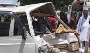 महोबा में सड़क हादसा : दो युवाओं की मौत, दम्पति घायल