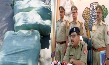 झांसी : 19 किलो गांजा सहित 18 तस्कर गिरफ्तार, 9 लाख 80 हजार की नकदी बरामद