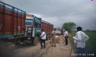 पत्रकारों को जेल भेजने के बाद लहुरेटा खदान में छापा