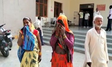पुलिस लाइन की निर्माणाधीन 5 मंजिला इमारत से गिरकर मजदूर की दर्दनाक मौत
