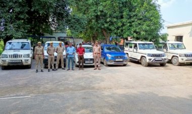 अन्तरजनपदीय वाहन चोर गिरोह के दो सदस्य गिरफ्तार