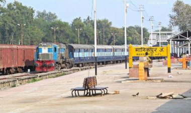 चलती ट्रेन से न उतर पाने के कारण, मां-बाप से बिछडे़ तीन बच्चे मानिकपुर में मिले