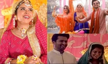 हमीरपुरः छोटे पर्दे की अभिनेत्री दीपिका कक्कड़ ने अपनी ननद की शादी में लगाए ठुमके