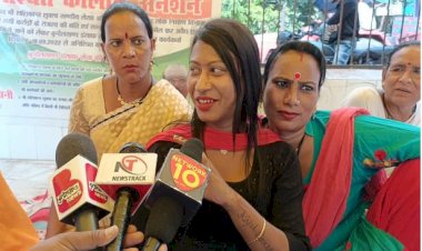 बांदा के किन्नरों को इस वजह से अनशन में बैठना पड़ा