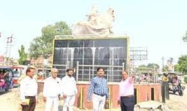 जल्द ही शहर का महाराणा प्रताप चौक नए रूप में नजर आएगा, हटाया गया अतिक्रमण