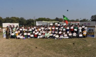 वी.एन.एम.पी.एस. स्कूल में हुआ वार्षिक क्रीडोत्सव, विभिन्न खेलों में रोमांचक मुकाबला