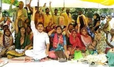 भ्रष्टाचार के खिलाफ अनशन के 40 दिन, जदयू की शालिनी सिंह पटेल का समर्थन