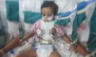 दिल से मजबूर दो साल की अवनी को मिली नई जिंदगी, मासूम के दिल में थे दो छेद