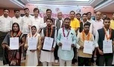 साहू समाज का त्रिवार्षिक चुनाव संपन्न, मंजू साहू निर्विरोध महिला जिला महासचिव बनी