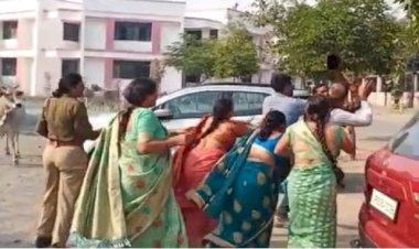 एसएसपी कार्यालय में घुसकर महिलाओं ने इस सिपाही को इस बजह से जमकर पीटा