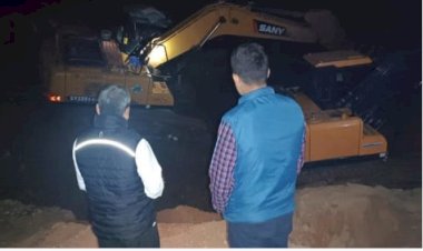 सदर विधायक की शिकायत पर डीएम और एसपी का छापा,18 पोकलैंड मशीनें सीज