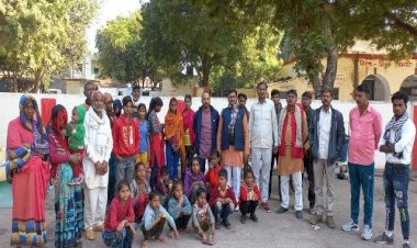 बांदा के 25 बाल एवं बंधुआ मजदूरों को हरियाणा से असंगठित मजदूर मोर्चा ने कराया मुक्त