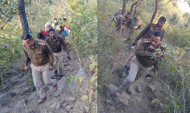 चित्रकूट के पहाड़ पर किशोरी तपस्या मे लीन मिली, पुलिस तपस्या भंग कर ले गई अपने साथ