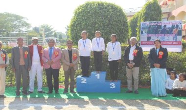 सेन्ट जेवियर्स में खेल-कूद प्रतियोगिता का समापन, मैडल पाकर बच्चे खुशी में झूमें