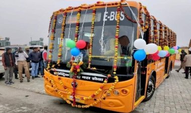 झांसी में नए साल 2023 से इलेक्ट्रिक सिटी बसों को, शादी-पार्टियों के लिए भी बुक करा सकेंगे