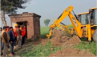 किसान का शव बोरवेल से निकालने को एसडीआरएफ ने शुरू किया रेस्क्यू, बना रहें है सुरंग