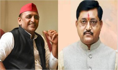 निकाय चुनाव के संबंध में ,जल शक्ति राज्यमंत्री रामकेश निषाद ने सपा प्रमुख अखिलेश यादव को घेरा