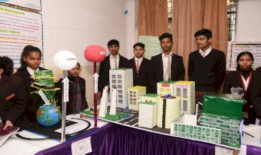 छात्र-छात्राओं द्वारा बनाये गए विज्ञान, कला एवं संस्कृति के माडल आकर्षण के केन्द्र रहे
